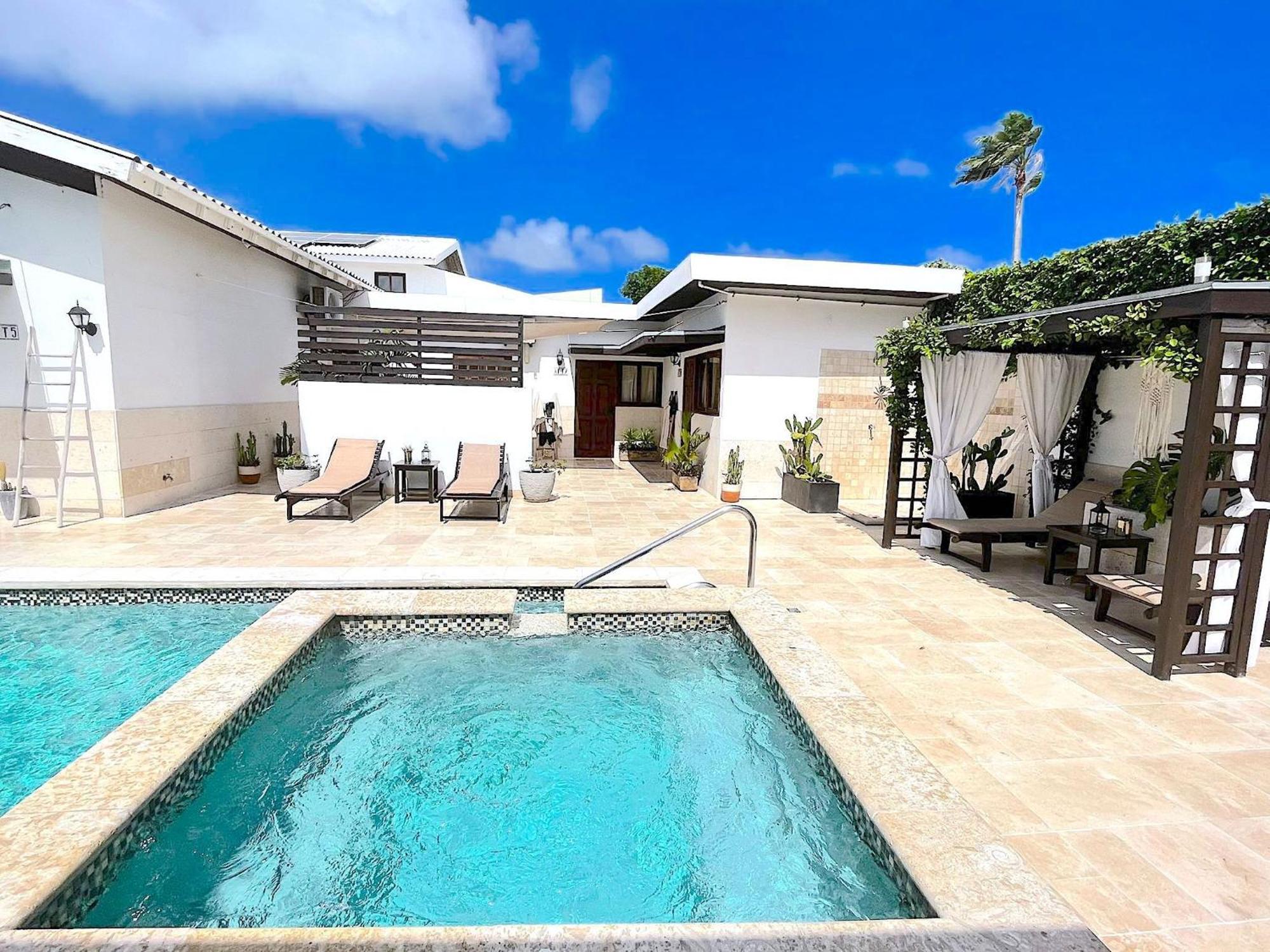 Aruba Lagunita Villa Palm Beach Exteriör bild